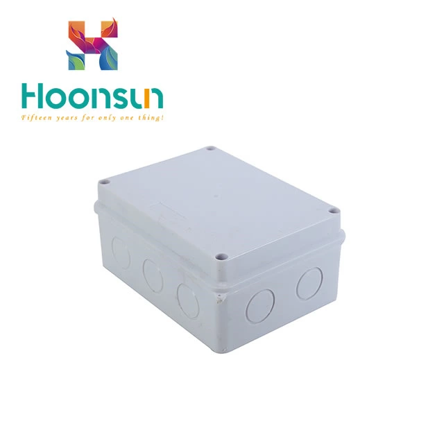 Custom Plastic ABS IP65 Connection PVC Cable Screw Electrical Junction Box