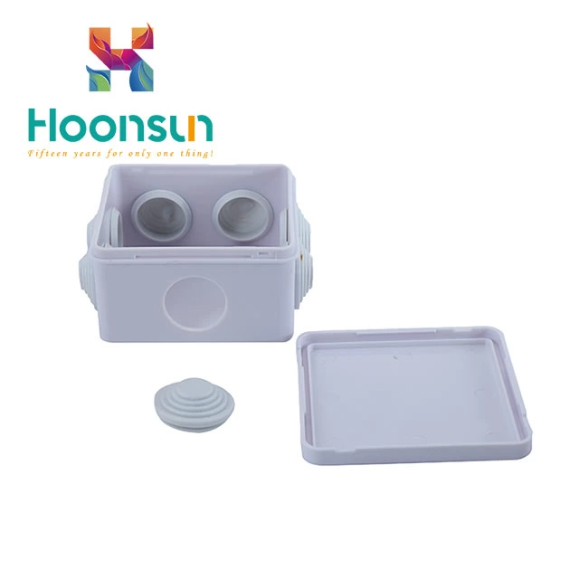 Outdoor Indoor ABS IP65 Plastic Waterproof Electrical Junction Box For Wiring