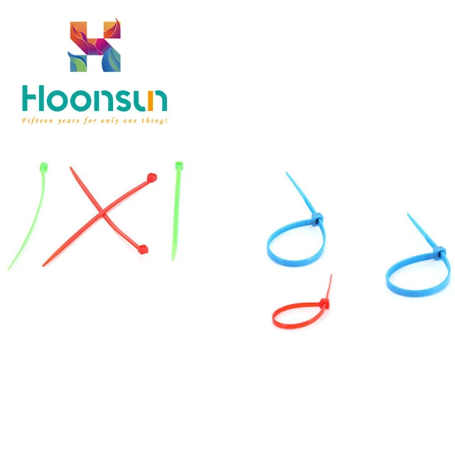 cheap low price Yueqing Good Reputation Customized High Quality Nylon Cable Tie With Label from hongxiang