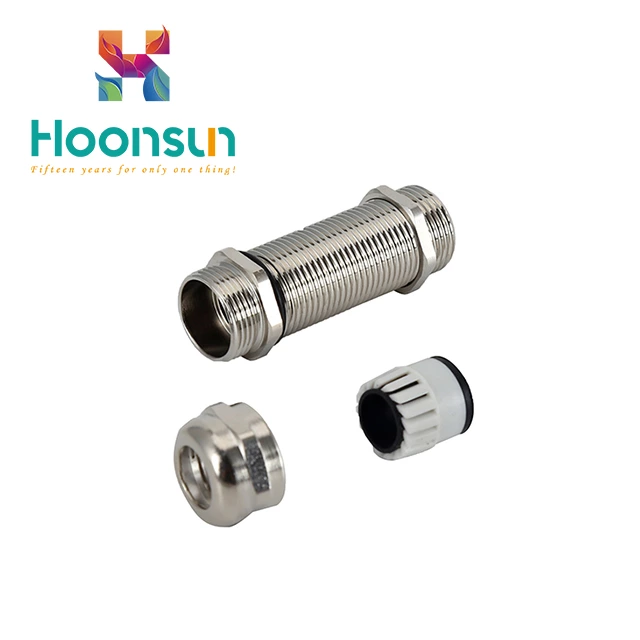 top quality waterproof length type ce pg thread metal cable gland