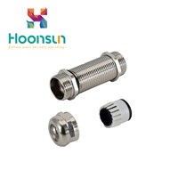 top quality waterproof length type ce pg thread metal cable gland