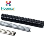 high quality PVC jacketed metallic black metal flexible conduit