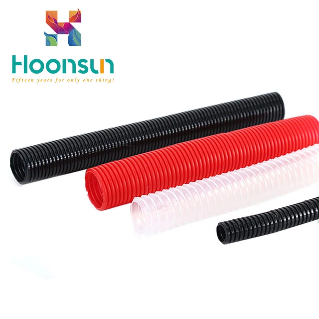 high quality PP nylon black plastic flexible conduit